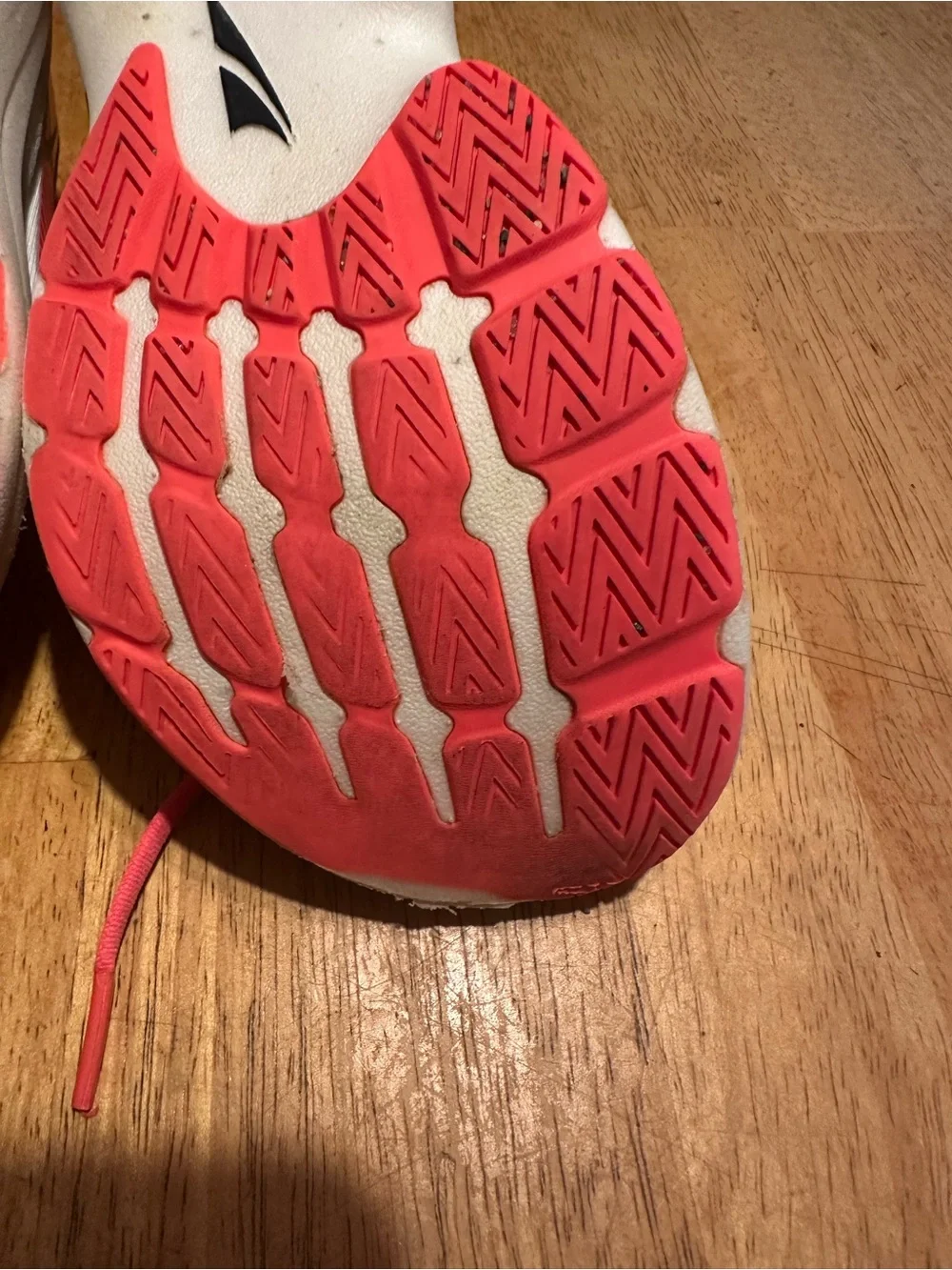 Altra Vanish Tempo Shoes Womens Size 7 White Coral Running Sneakers ALOA7R7F161
